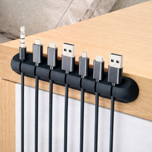Cable organizer slots desk - cable,