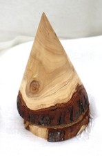 Sapin de Noel artisanal  en bois (Thuya)  14 cm de hauteur