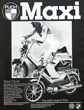 Puch Maxi S Sport Advertising 1978 