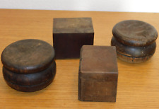 LOT 4 PIEDS de MEUBLE mobilier