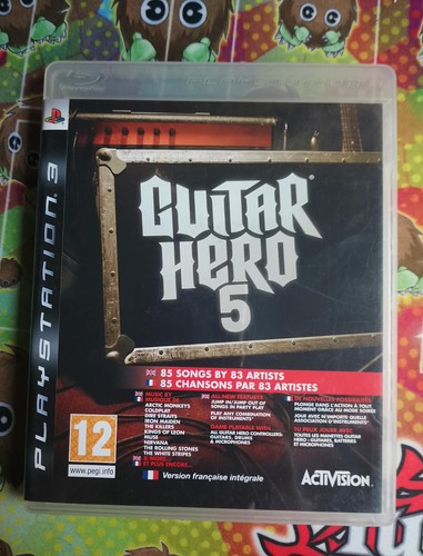 Guitar hero sans notice - sans, ps3