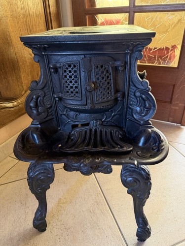 Ancien poêle salon en - ancien,