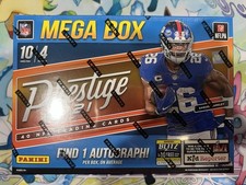 2021 Panini Prestige NFL Football Mega Hobby Box Factory Sealed 1 Auto