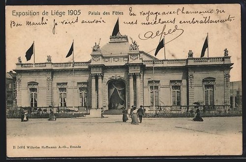 Carte postale liège - carte,