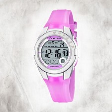 Calypso Plastique Mode Pure Enfants Montre K5571/3 Mauve Pâle Junior UK5571/3