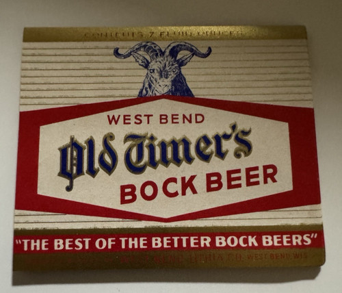 Vintage old timer bock - timer's,