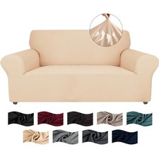 Housse De Canape 2 Places avec Accoudoirs Jacquard Housse Canape Extensible U...