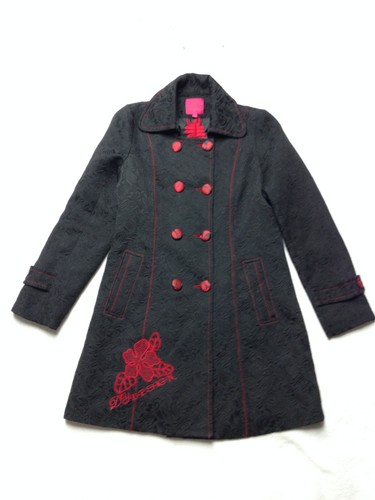 Jolie manteau noir double - manteau,