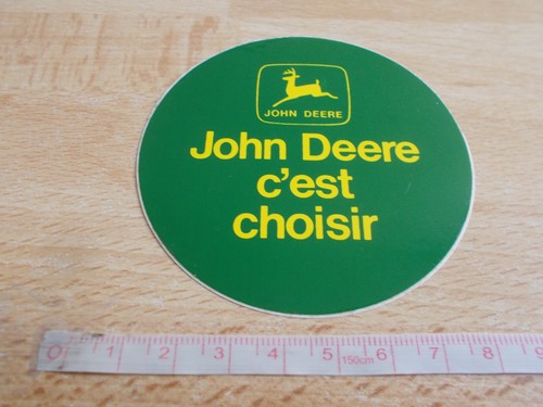 Autocollant tracteur john - autocollant,