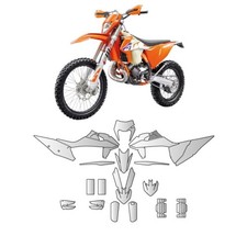 Vinyle PPF KTM 150 250 300 EXC