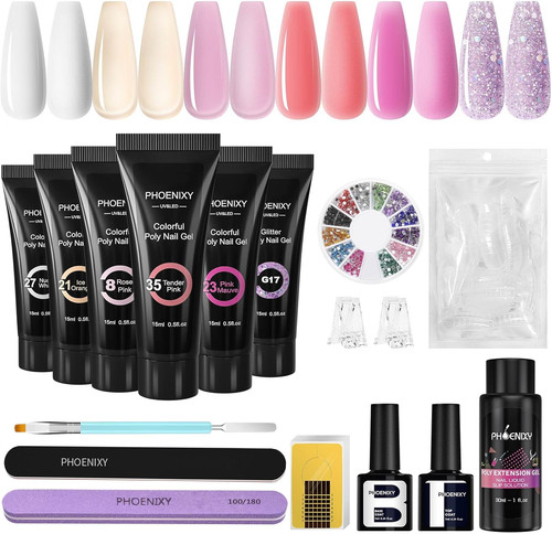 Kit ongle gel complet 6 - gel, complet,