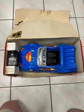 1979 Superman Car Fabianplastica with 45cm Long Remote Control Box