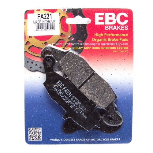 Ebc fa231 organic brake pads - brake,