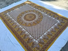 Couvre-lit indien floral