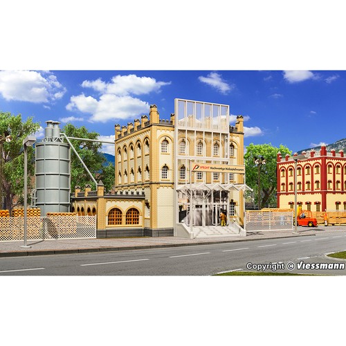 Grande usine jouets bois - usine, en