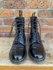 DR MARTENS Mens Leather Air Wair Boots # Sz: 42
