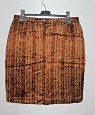 Jupe toucher satiné or fête