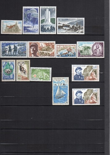 France lot timbres - de,