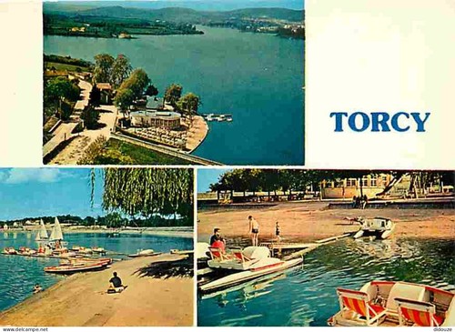 Carte postale torcy - 71,