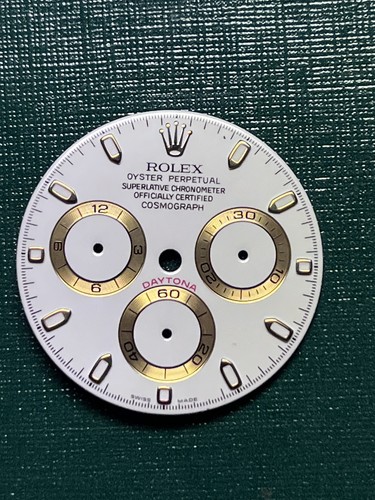 Cadran blanc rolex daytona - cadran,