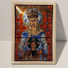 Cadre Emaux Vitrail De