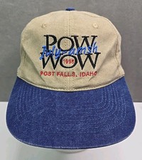 Julyamsh POW WOW hat Post Falls ID 1998 Native American celebration ceremony cap