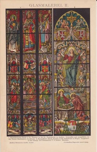 Peinture sur verre - verre, fenêtre