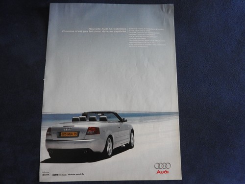 Publicité automobile audi - publicité,