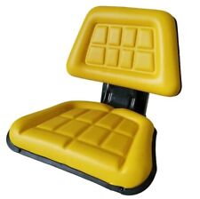 Siège adaptable tracteur jaune