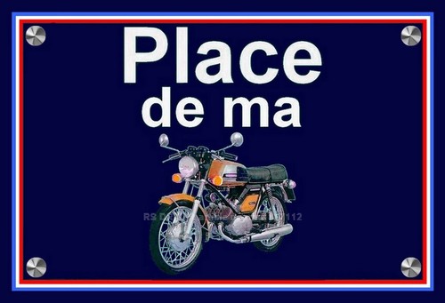 Plaque place de ma - plaque,