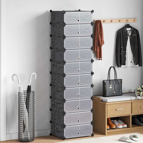 Armoire chaussures avec 10 - avec,