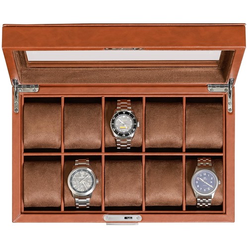 Boîte montres cuir à - boîte,