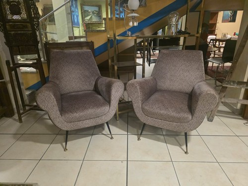 Pair gigi radice armchairs - pair,