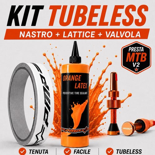 Kit tubeless pmp - tubeless, ruban