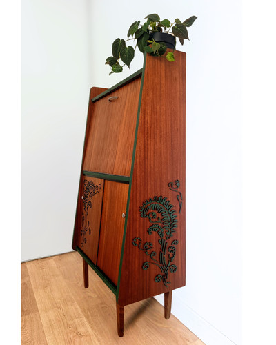 Petit secrétaire vintage - secrétaire,