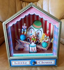 Antique Koji Murai Little Clown Circus Top of the Word 1994 Music Box Toy