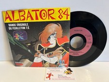 45T BO Albator 84 SP Vinyle Franck Olivier CD Carrere RAG Narcisse X4 TOEI A2 VF