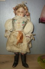 Poupée ancienne tête en