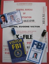 X-Files Badges identification
