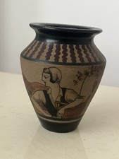 vase Vilotte VE en FAIENCE DE