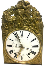 Mouvement  comtoise ,quantième cloche,vendanges,orologio uhr french clock