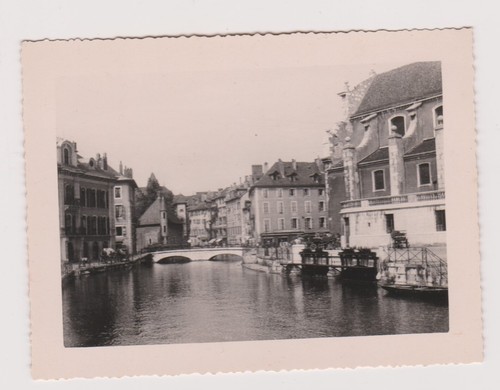 Photo ancienne canal annecy - ancienne,