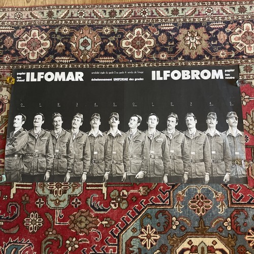 Affiche originale pub ilford - originale,