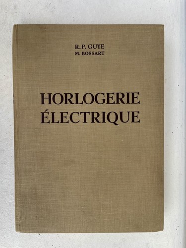 Horlogerie électrique - ,