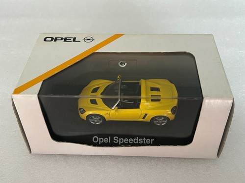 Schuco opel speedster jaune - schuco,