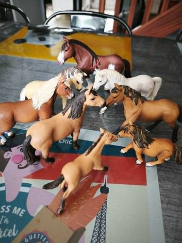 Gros lot schleich - 5, chevaux