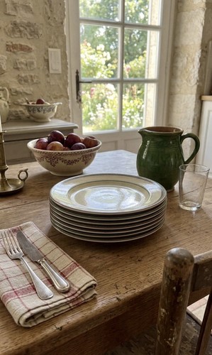 Superbes assiettes vintage - superbes, en