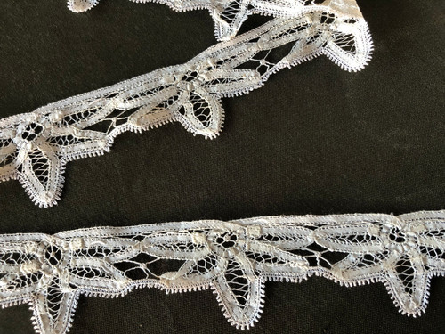 Dentelle lin écru - dentelle, en