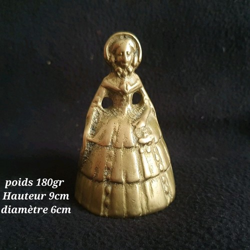 Clochette figurine bronze - figurine, en