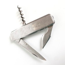 POCLAIN - advertising knife - pocket knife - vintage knife - Bargeon Thiers